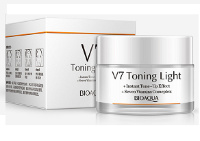 BIOAQUA V7 Toning Light Матирующий крем  для лица (тонизирующий эффект + комплекс 7 витаминов)798219